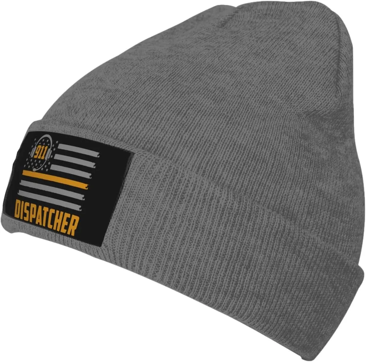 911 Dispatcher Beanie Hat Warm Knit Cuffed Beanie Cap Funny Winter Hat for Men Women