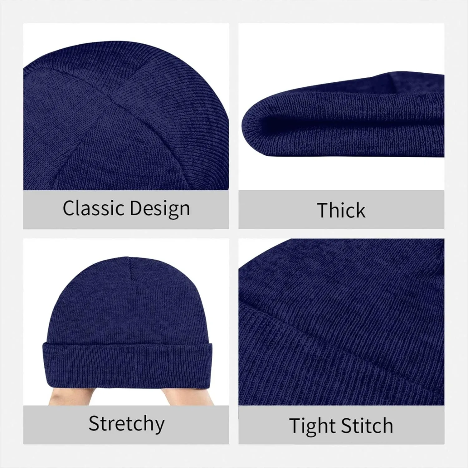 911 Dispatcher Beanie Hat Warm Knit Cuffed Beanie Cap Funny Winter Hat for Men Women