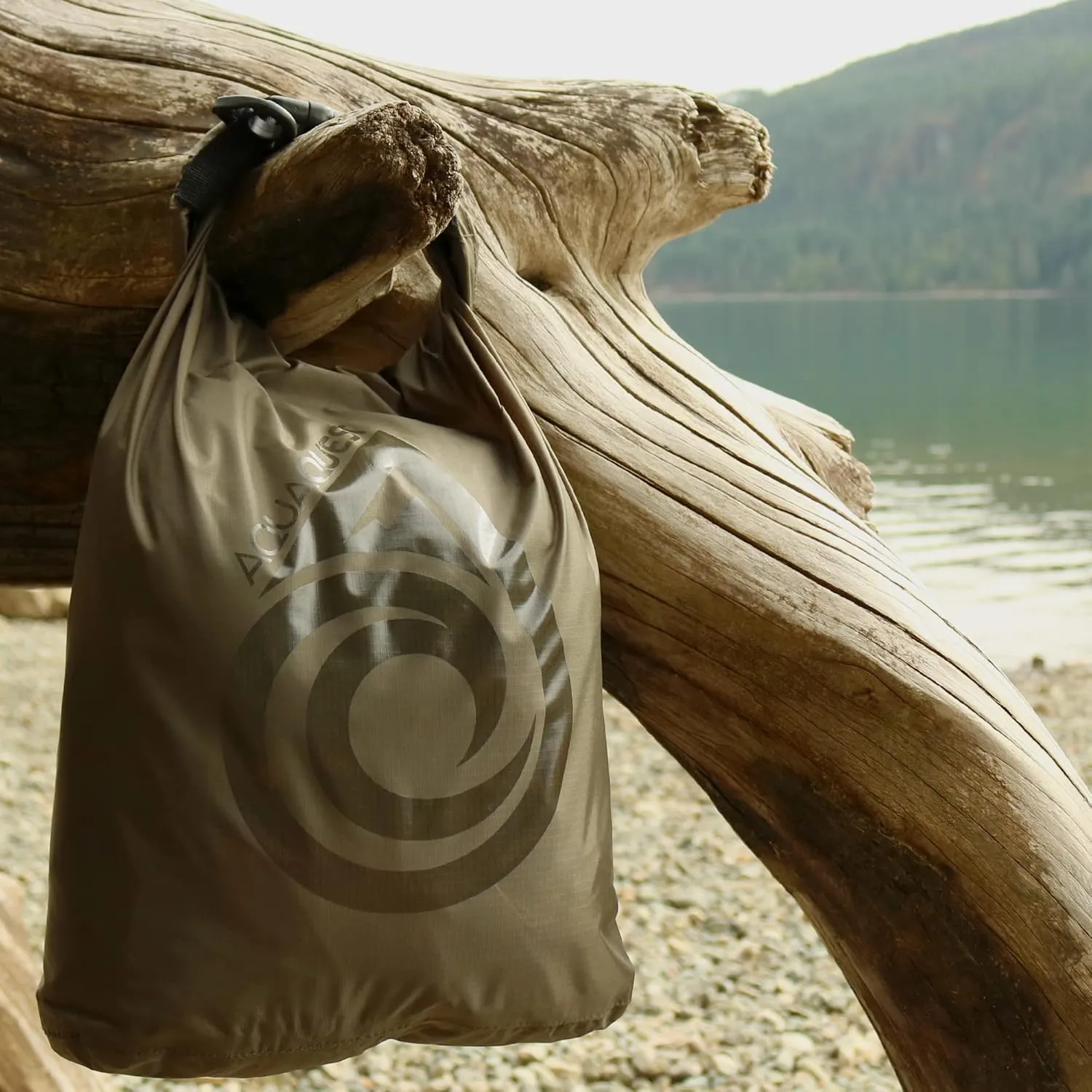 AquaQuest Rogue Dry Bag Set  10   20   30L Olive Drab  100% Waterproof Roll Top  Waterproof Roll Top