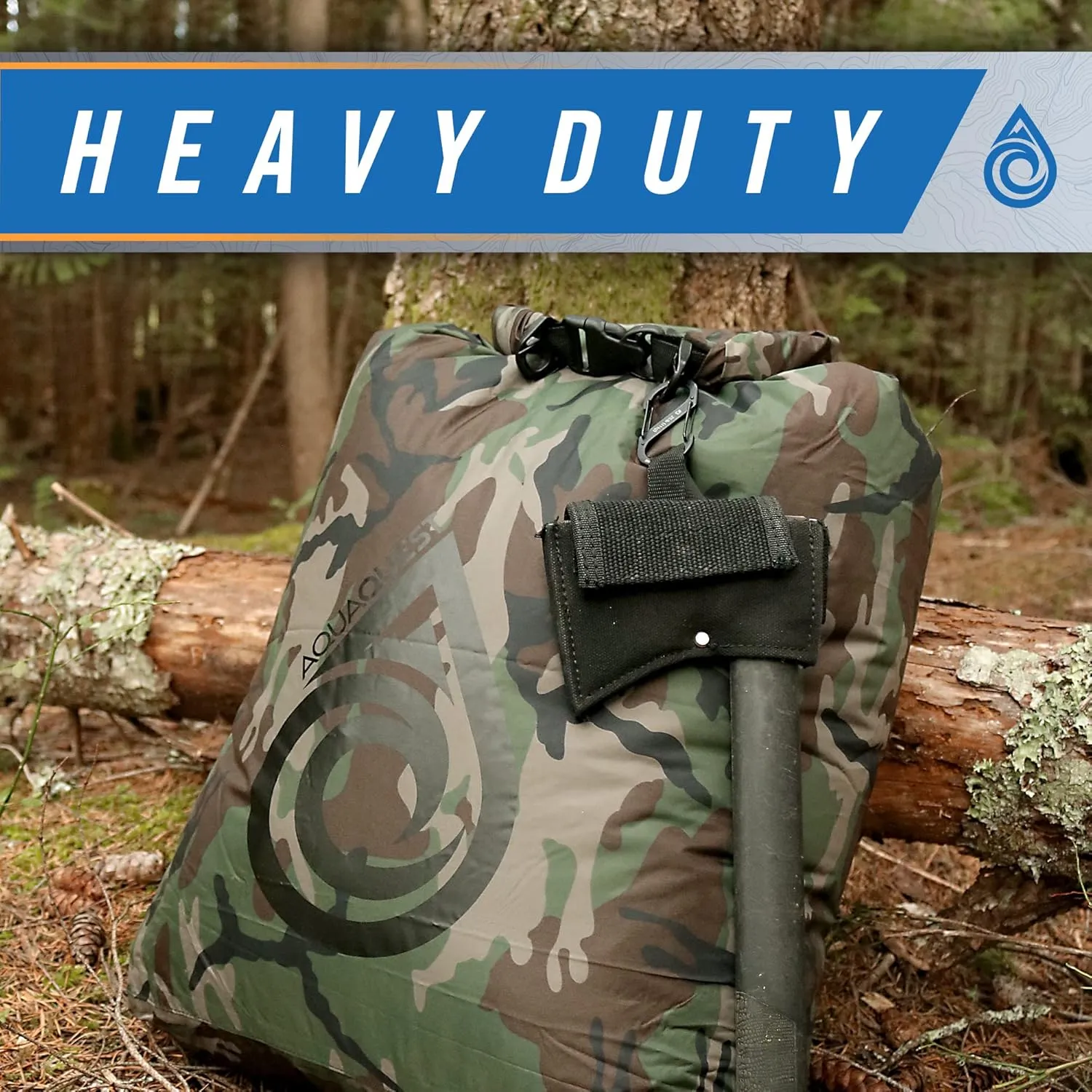 AquaQuest Rogue Dry Bag Set  10   20   30L Olive Drab  100% Waterproof Roll Top  Waterproof Roll Top