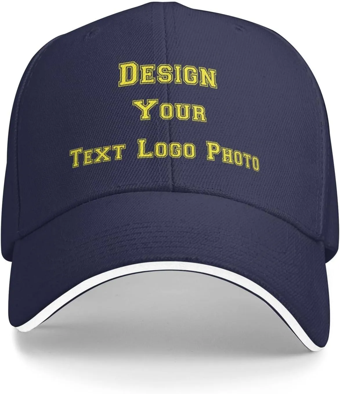 Bulk Custom Hat for Men with Your Photo Text Logo Design Custom Baseball Cap Personalized Hat Custom Trucker Hats