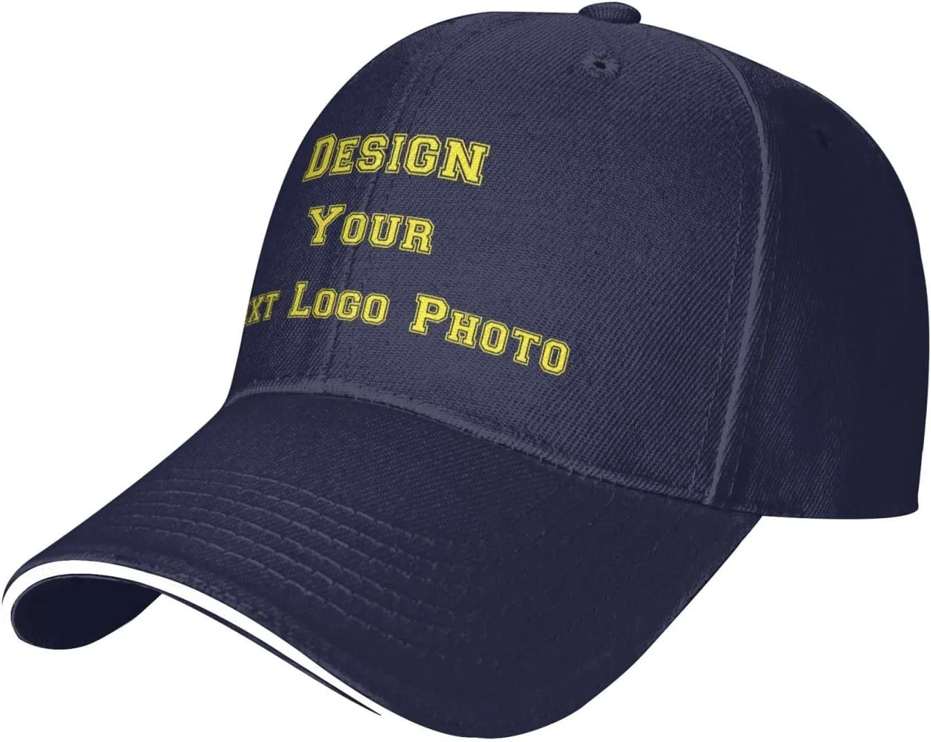 Bulk Custom Hat for Men with Your Photo Text Logo Design Custom Baseball Cap Personalized Hat Custom Trucker Hats