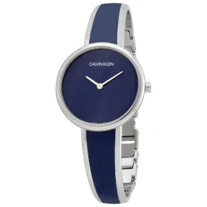 Calvin Klein Seduce Quartz Blue Dial Ladies Watch K4E2N11N