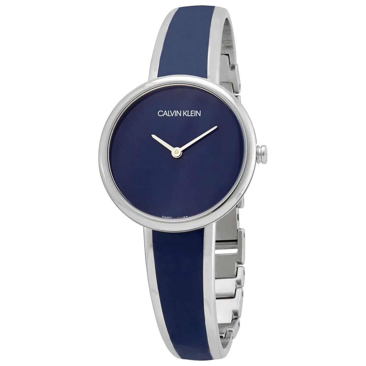 Calvin Klein Seduce Quartz Blue Dial Ladies Watch K4E2N11N