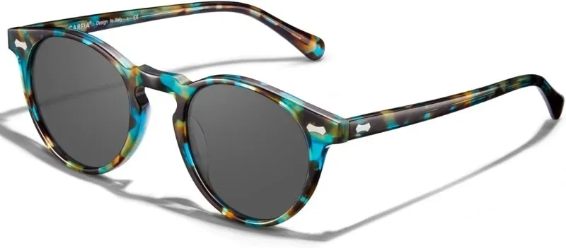 Carfia women's polarised sunglasses made on acetate frame | UV400 and blue light protection | Reduce eye fatigue