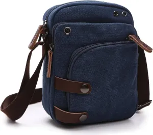 Collsants Mini Crossbody Bags for Women and Men - Small Purses and Handbags - Travel Bag - Canvas Shoulder Purse