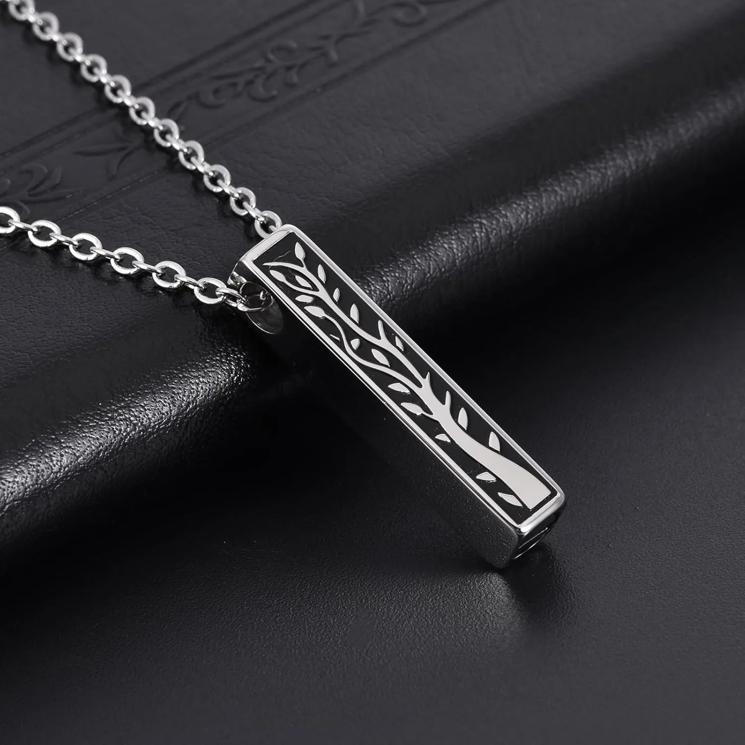 Cremation Jewelry Always with Me/Tree of Life/Butterfly Urn Necklaces for Ashes for Women Men Keepsake Memorial Ash Pendant for Human Ashes