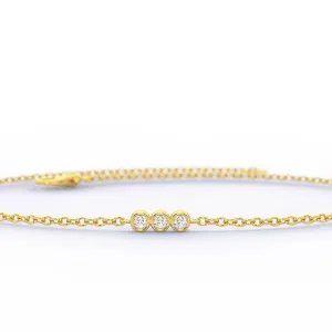 Diamond Bar Bracelet
