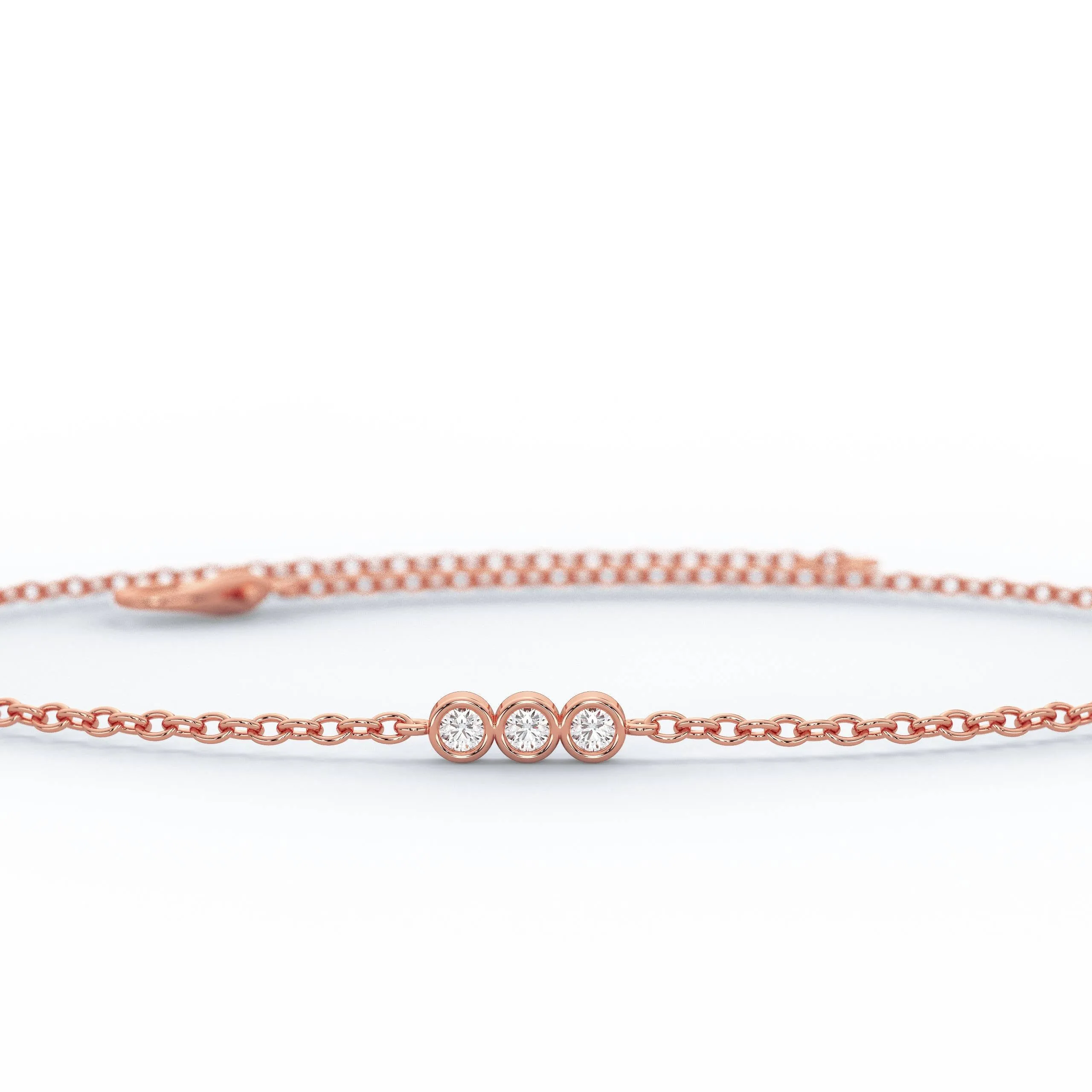 Diamond Bar Bracelet