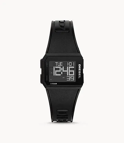 Diesel Chopped Quartz Black Dial Watch DZ1918