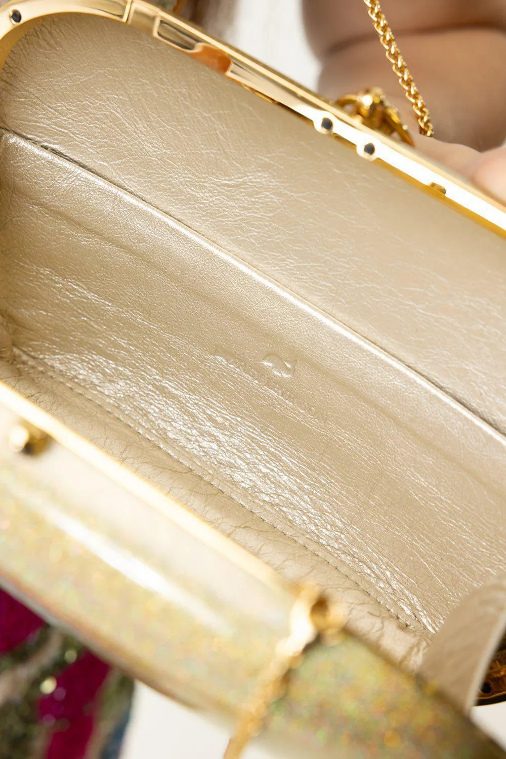 Elina Plus Clutch - Gold Rainbow