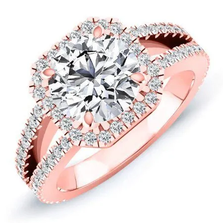 Freesia - Round Lab Diamond Engagement Ring (IGI Certified)