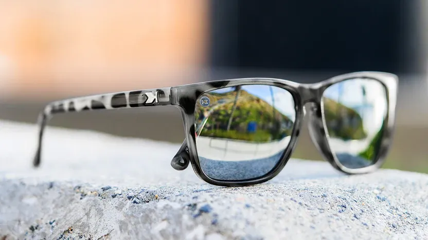 Granite Tort/Silver Smoke Fast Lanes Sunglasses