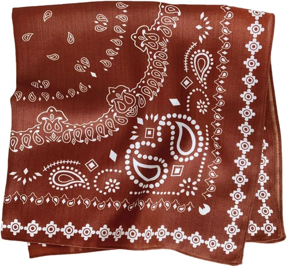 K-Elewon Women Medium Square Scarf Head Scarf Neck Scarf Hair Scarf Head Sleeping Wraps Bandana Scarfs for Women