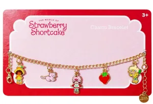 LUV HER Strawberry Shortcake 7" Bracelet with Metal Charms Strawberry Shortcake - Ages 3 