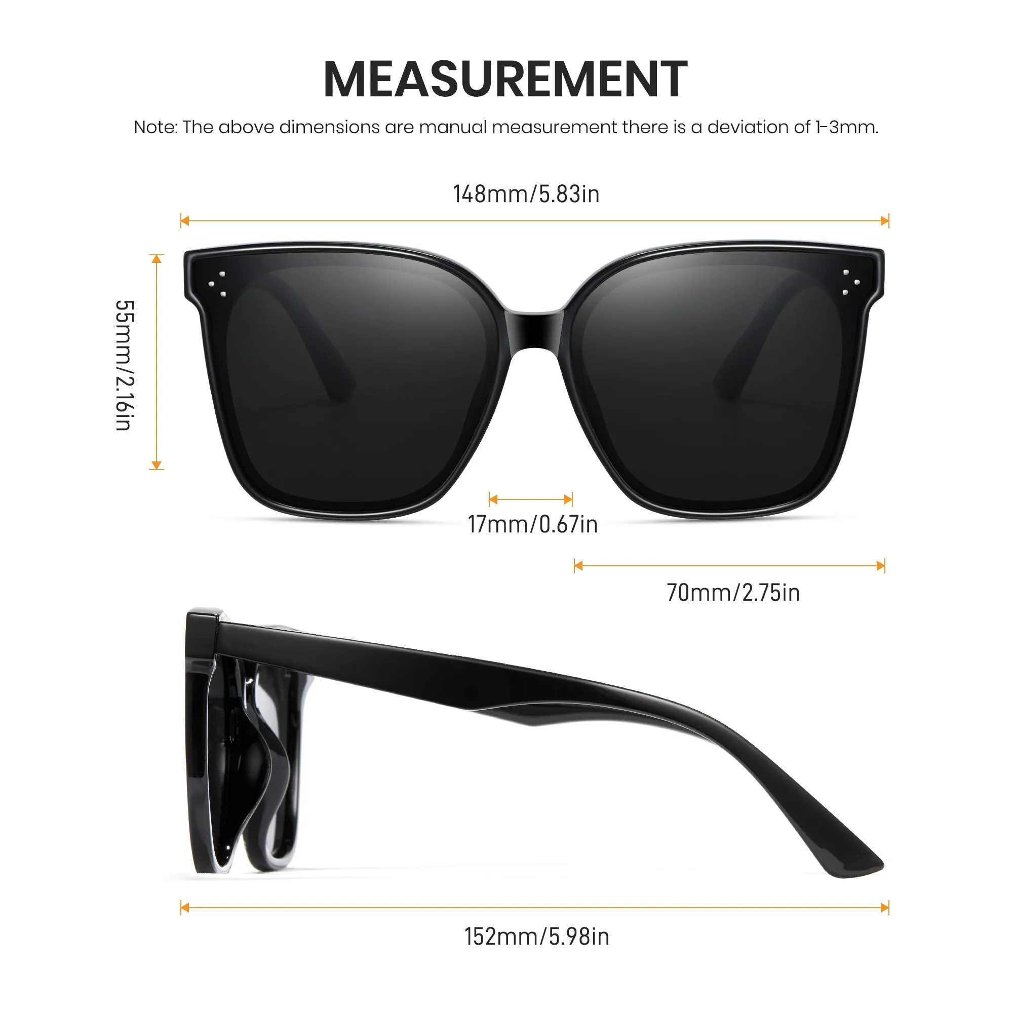 Magnetic Sunglasses 1055