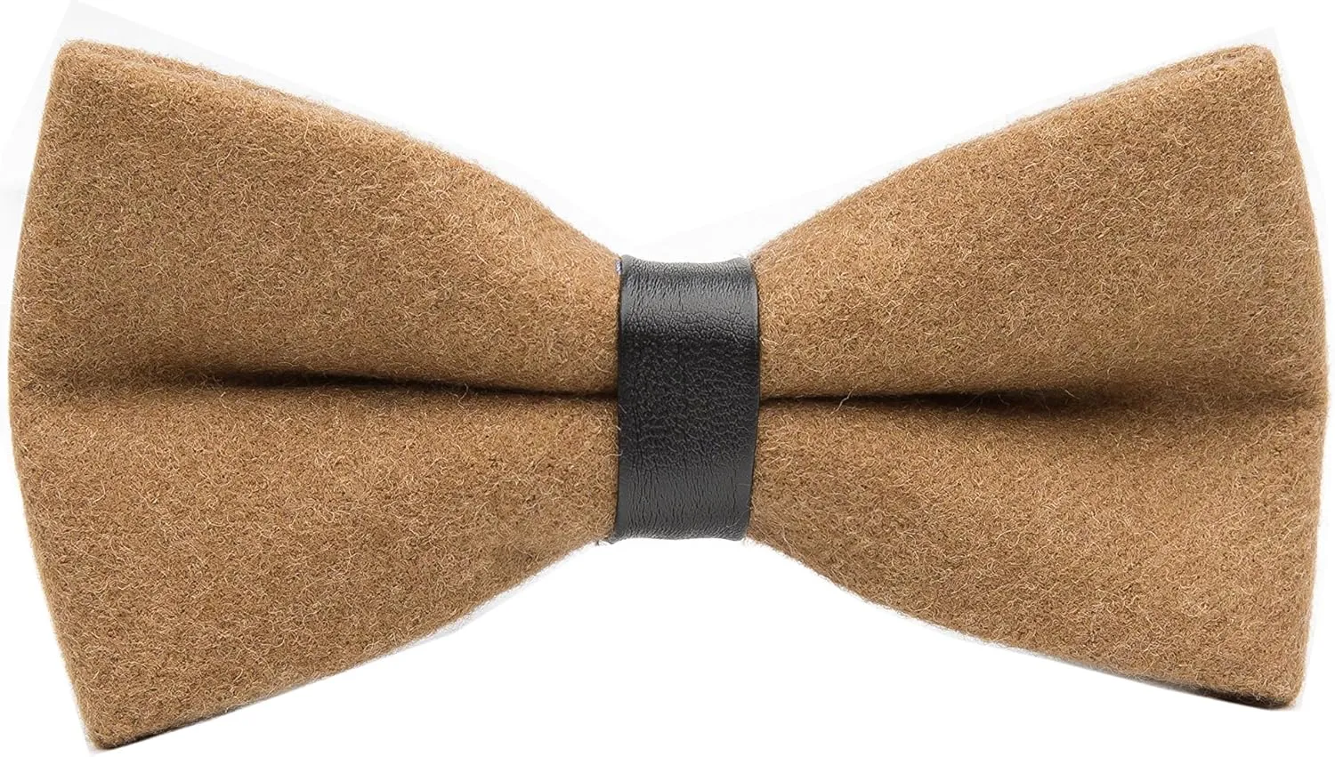 Men's Retro Solid Color Wool Evening Gown Bow Tie Pre-tie Party Cashmere Bowties