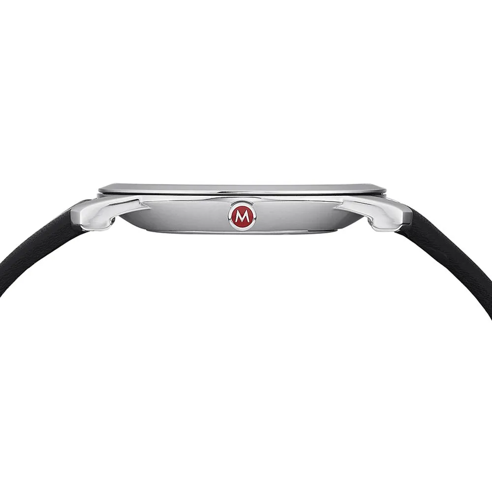 Mondaine SBB wristwatch Simply Elegant Black 41 mm A638.30350.11SBO
