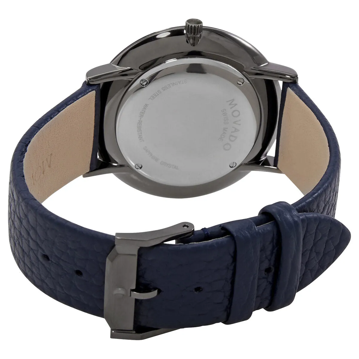 Movado Ultra Slim Quartz Grey Dial Men's Watch 0607332
