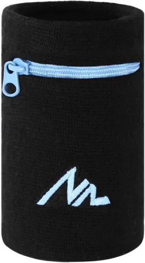 NEWZILL Wrist Wallet Wristband with Zipper - Cotton Sweatbands for Men & Women, Ideal for Sport, Running, Walking, Basketball, Football, Tennis, Hiking, Workout, and More