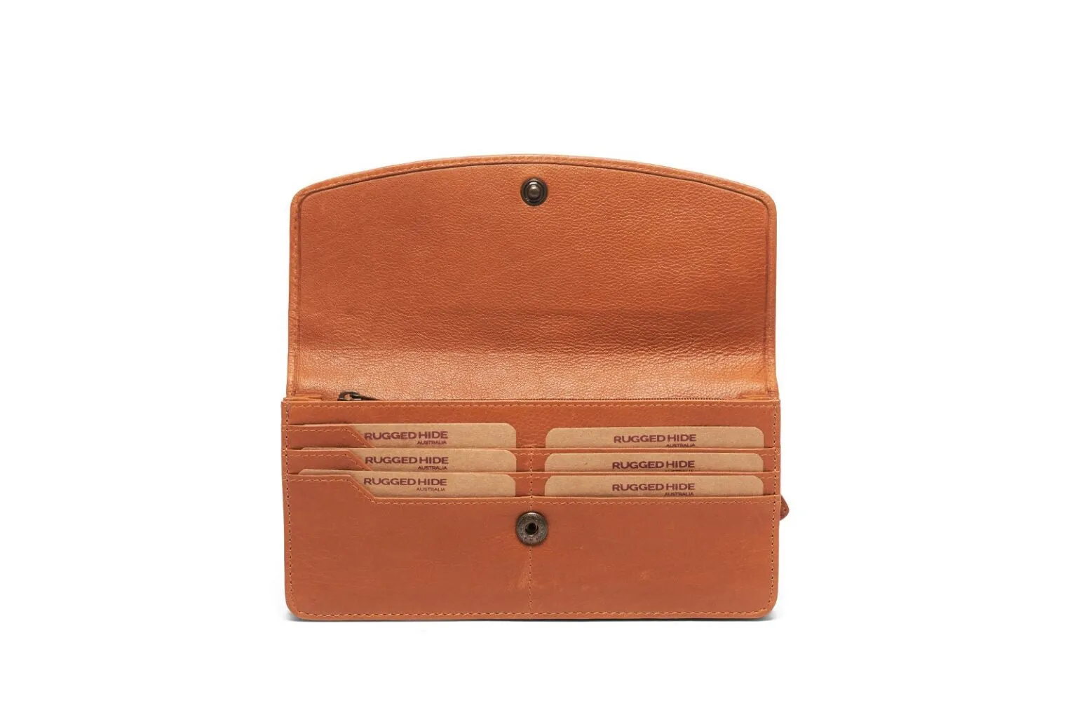 Oran By Rugged Hide Millie Large Wallet - Black
