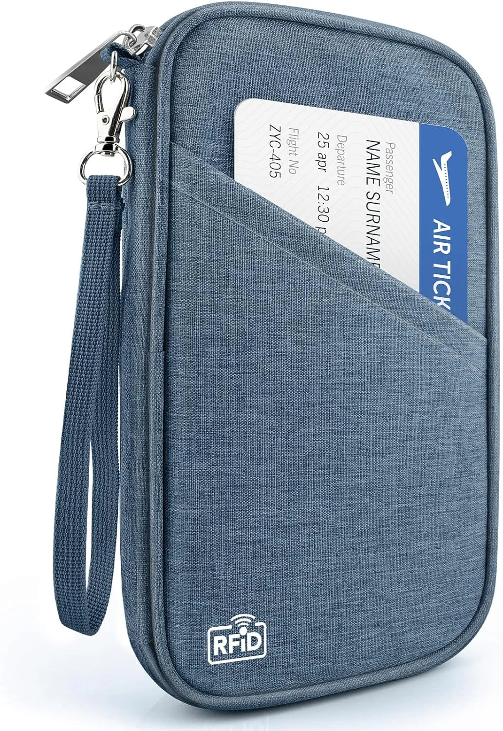Passport Holder Family RFID Travel Document Organizer for Women Waterproof Passport Wallet Men Portable Case for Cards
