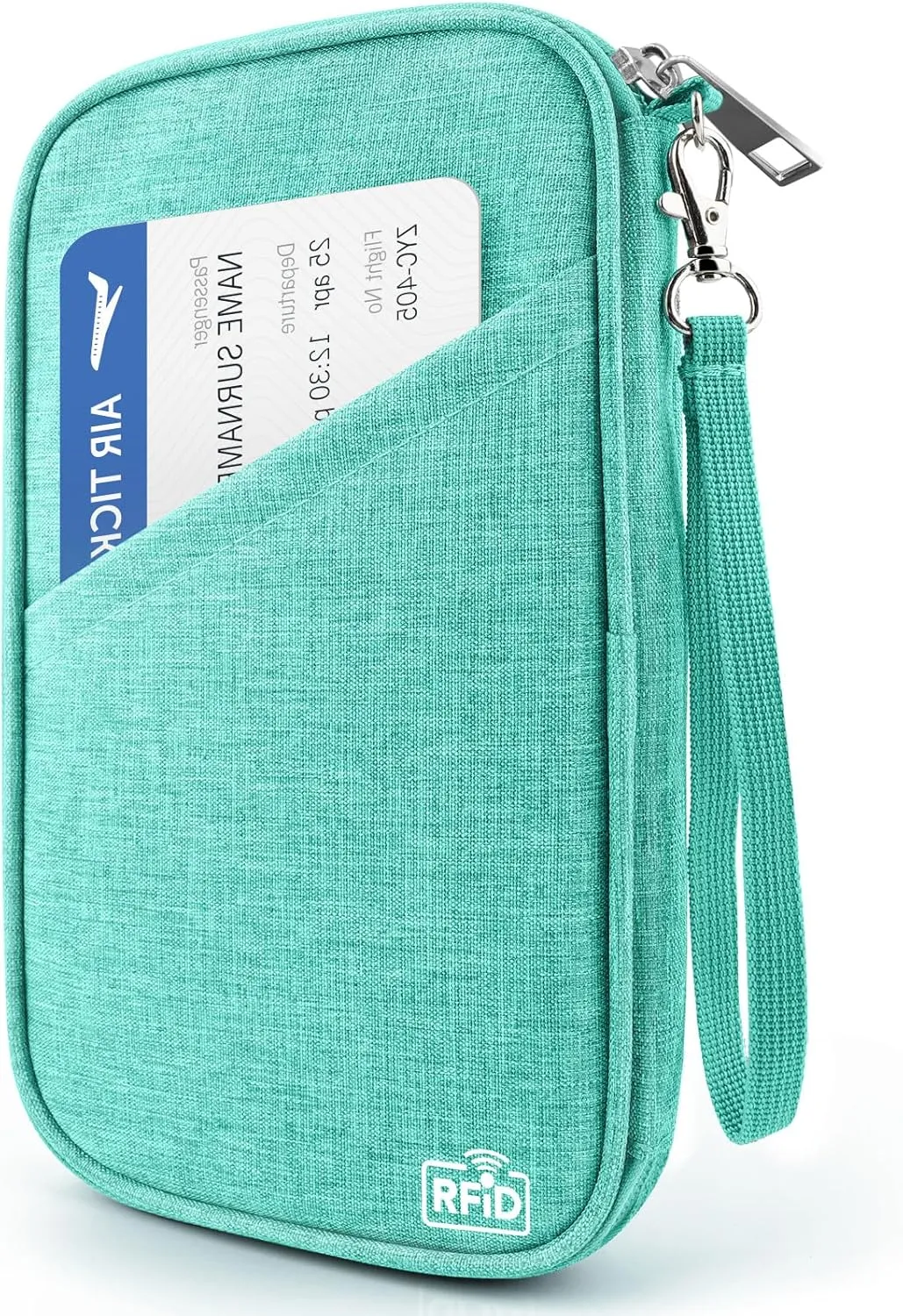 Passport Holder Family RFID Travel Document Organizer for Women Waterproof Passport Wallet Men Portable Case for Cards