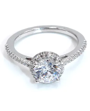 Ritani 1RZ3702 French-Set Halo Engagement Ring Setting