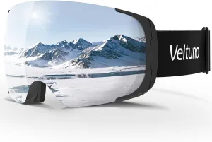 Ski Goggles for Men Women Adult & Youth, OTG Snowboard Goggles Anti Fog, Snow Goggles UV Protection Wide Vision