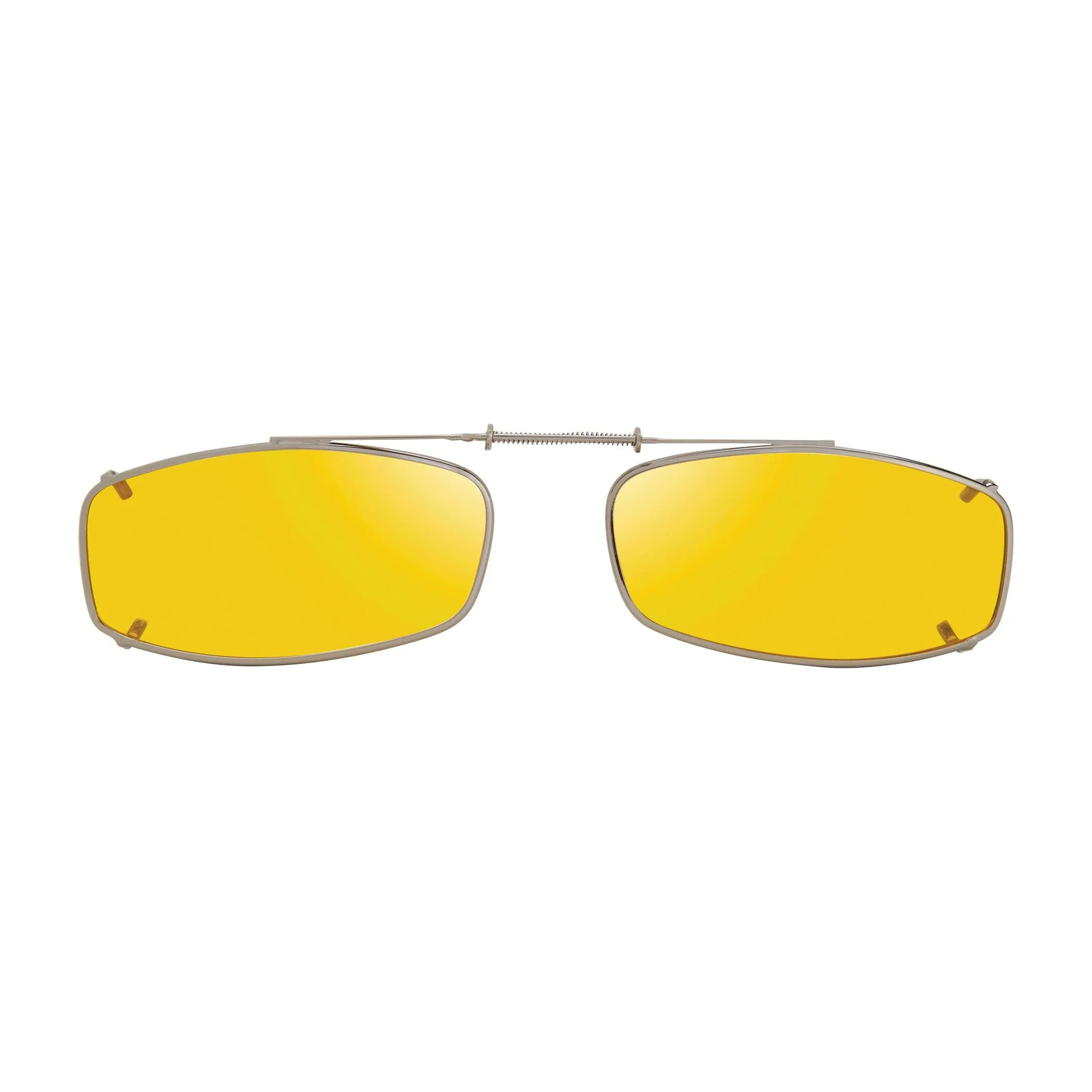Slim Rectangle, Polarized Clip On Sunglasses.