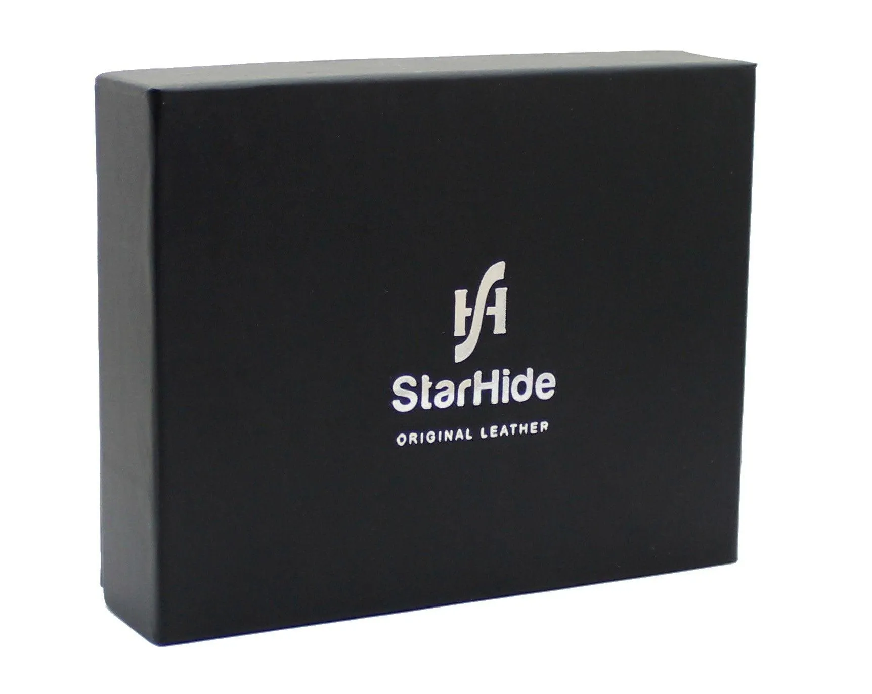 StarHide Mens Essentials Wallet RFID Safe Contactless Security Card Protection Distressed Hunter Leather Billfold Purse 1150 Green