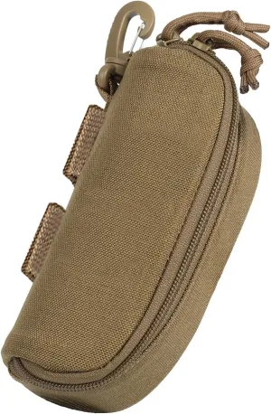 Tactical Molle Glasses Case Pouch. Portable Eyeglasses Cases Eyewear Box. Eyeglass Case with Clip