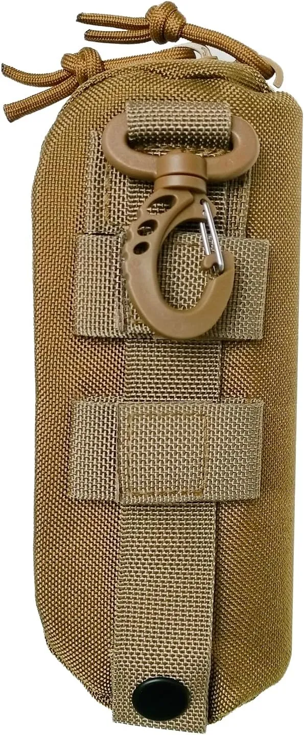 Tactical Molle Glasses Case Pouch. Portable Eyeglasses Cases Eyewear Box. Eyeglass Case with Clip