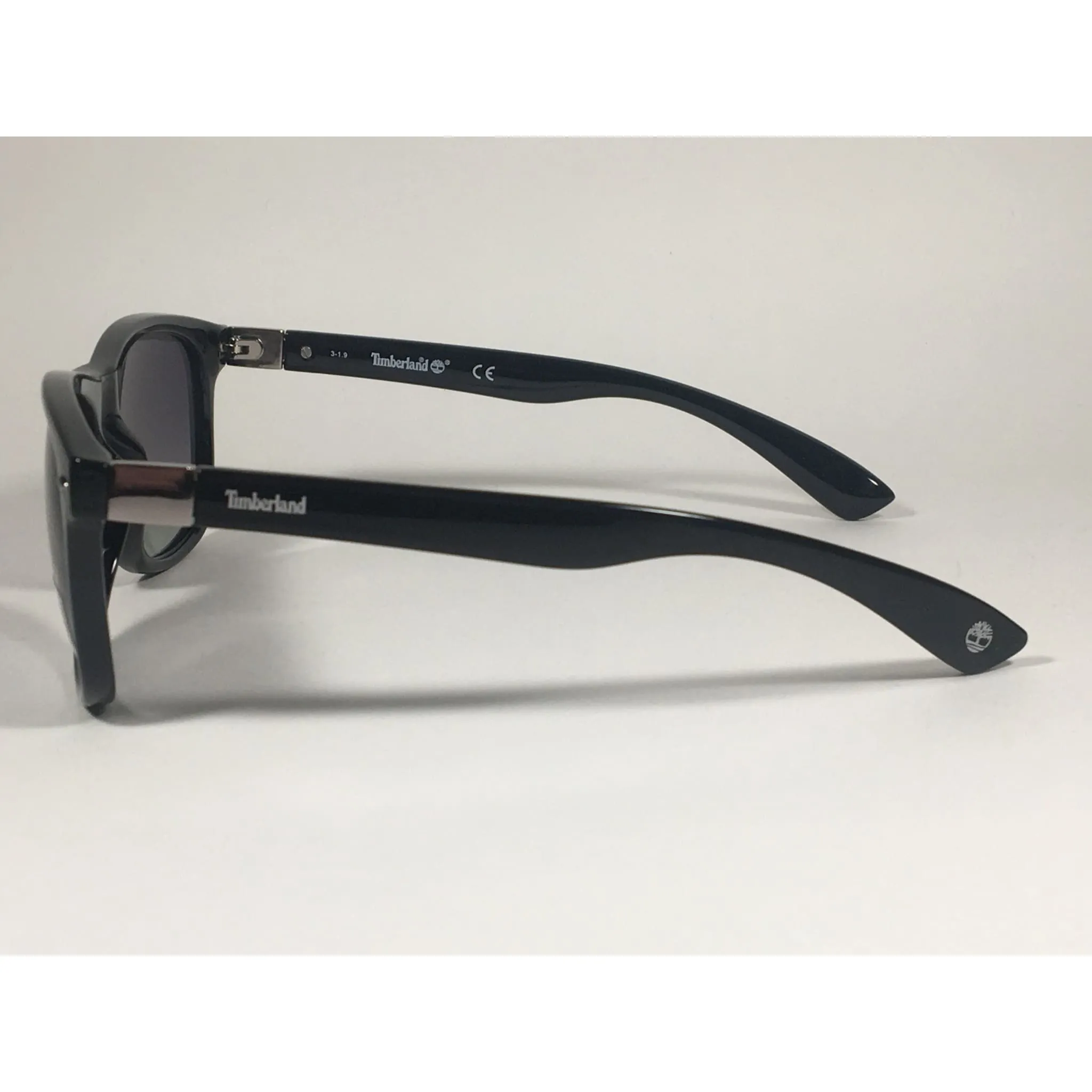 Timberland Polarized Square Sunglasses Smoke Gray Gradient Lens TB7154 01D