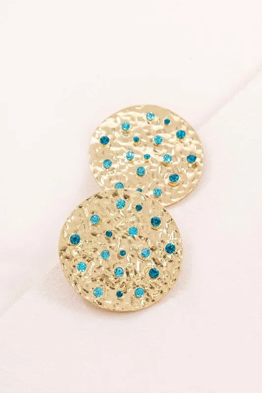 Wishing Well Plate Earrings