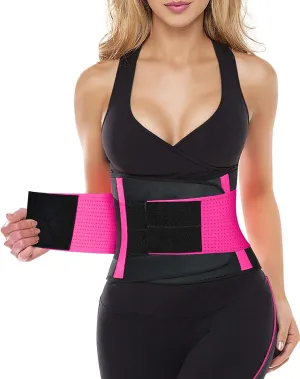 YIANNA Waist Trainer Belt for Women Waist Trimmer Weight Loss Workout Fitness Back Support Belts